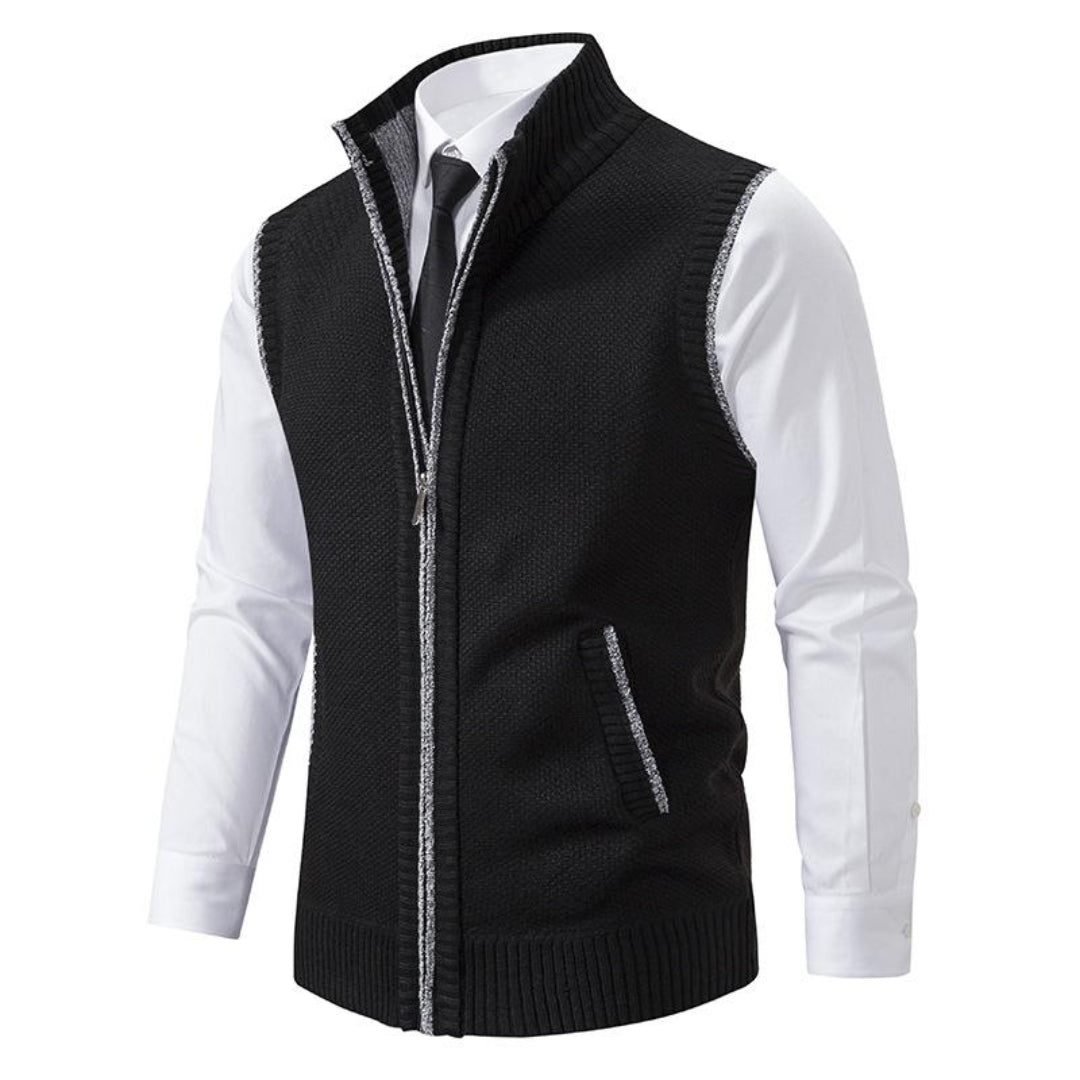 Kevyn | Elegant Knitted Italian Vest