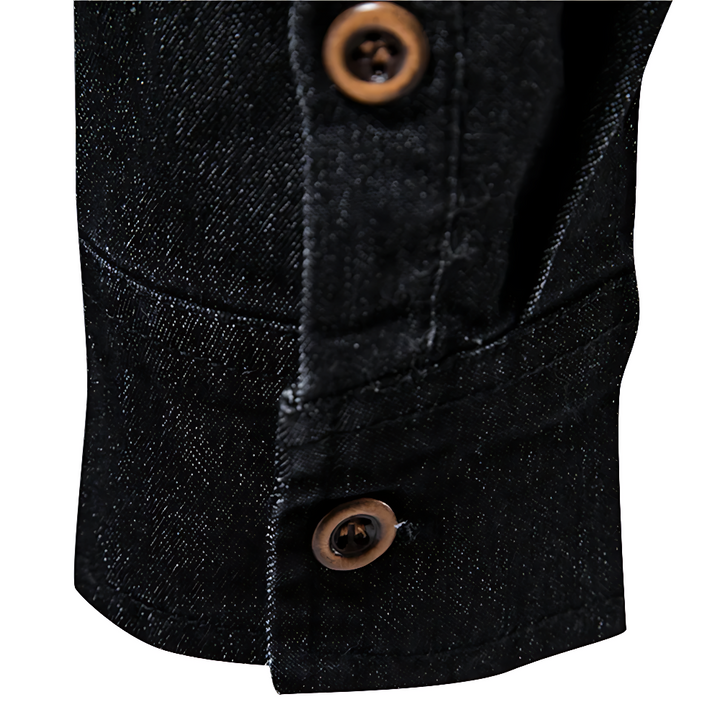 Bruce | Cotton Denim Shirt