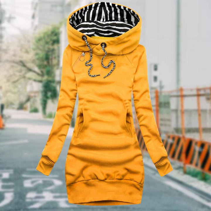 Becca | Slim-Fit Hoodie Dress Jacket