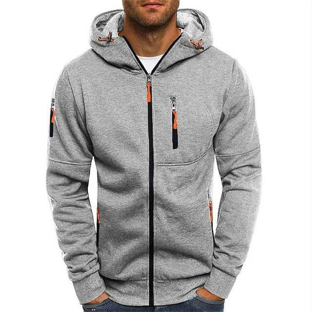 Mordain | Simply Hooded Zip-Up Jacket