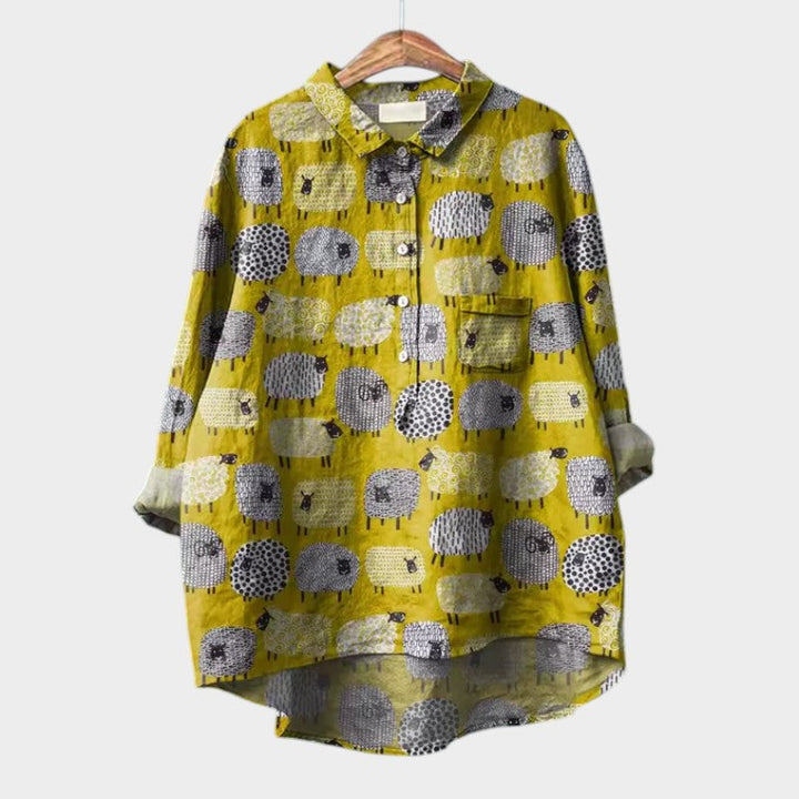 Vinnie | Classic Italian Vintage Blouse