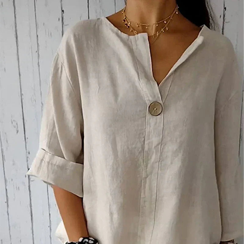 Denzel | Versatile Button Detail Blouse