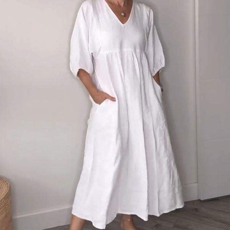 Wylla | Comfortable Chic V-Neck Dress