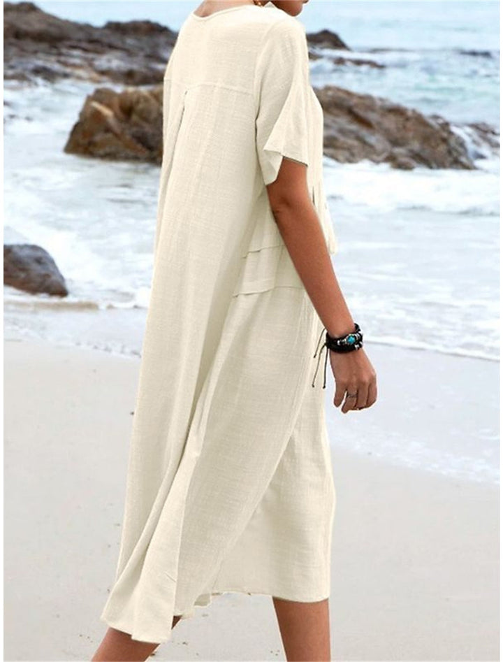 Kacey | Classic Round Neck Dress