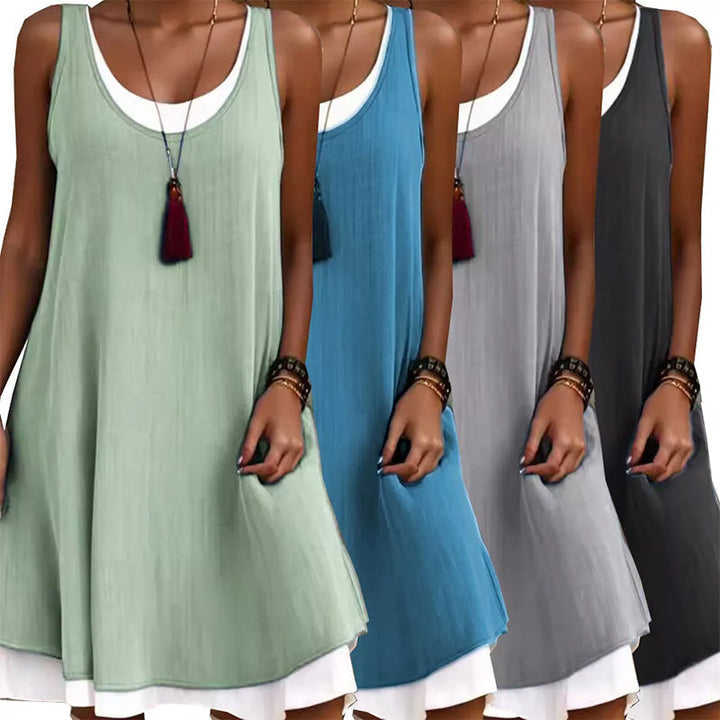 Wilara | Breezy Layered Tank Dress