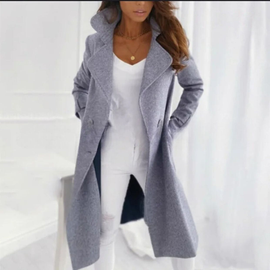 Dahlia | Contemporary Chic Longline Coat
