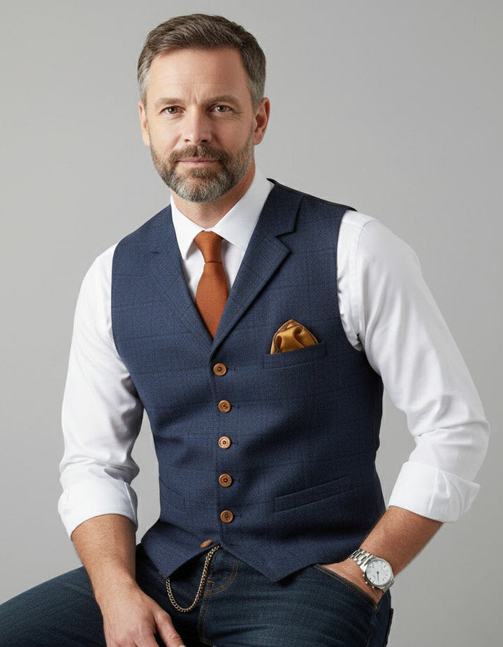 Daniel | Elegant Button Waistcoat