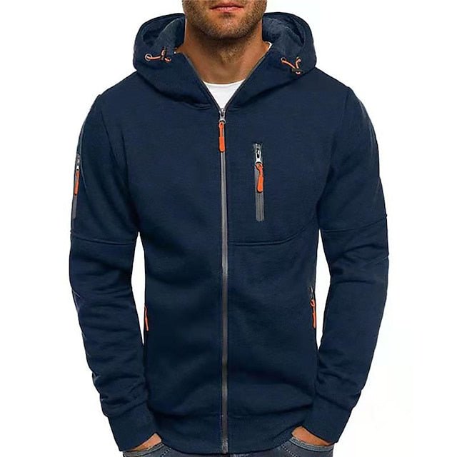 Mordane | Simply Hooded Zip-Up Jacket
